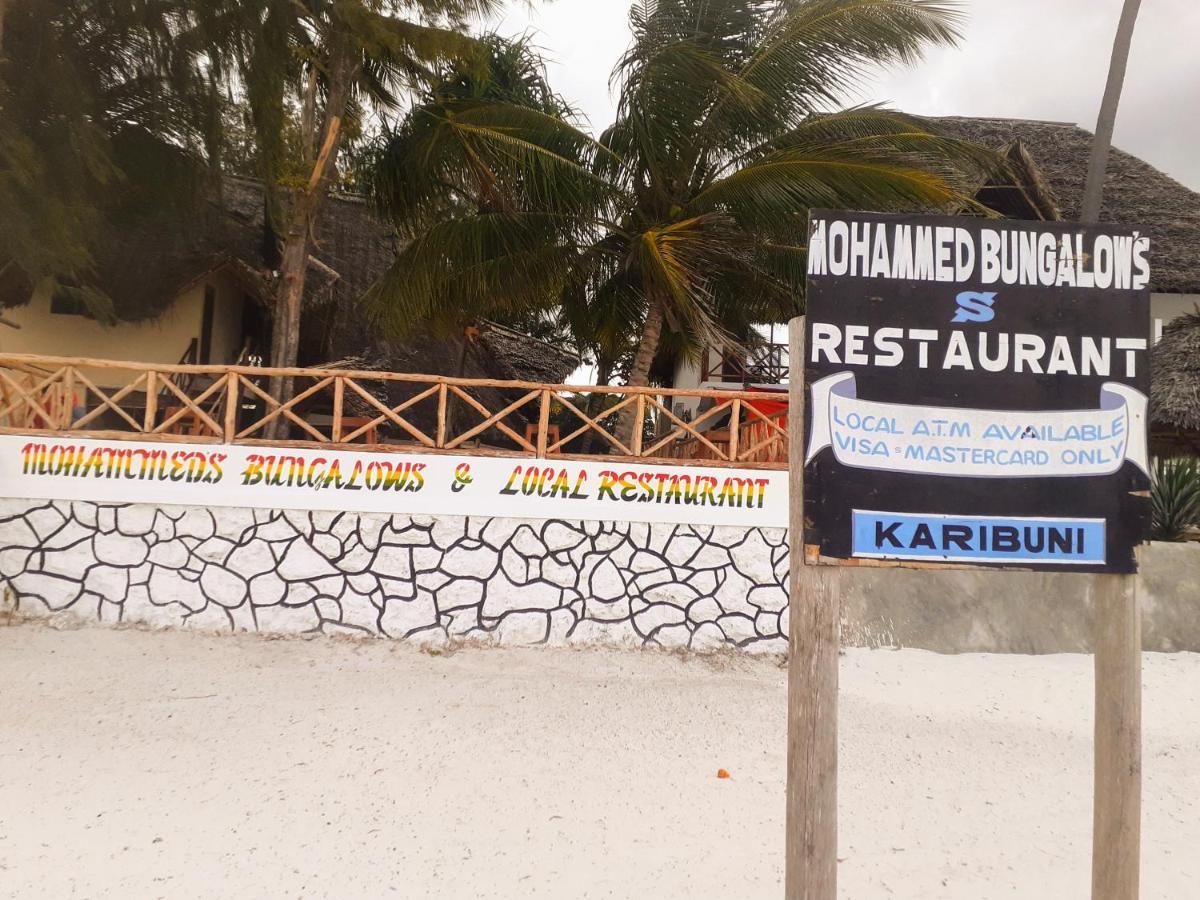 Mohammed Bungalows And Restaurant Matemwe  Extérieur photo